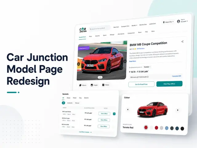 Car Junction Model Page Redesign
